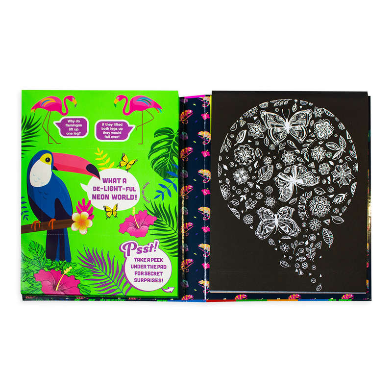 Neon Jungle Colouring Kit