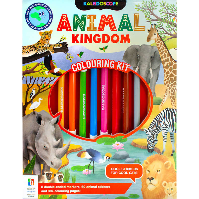 Animal Kingdom Colouring Kit