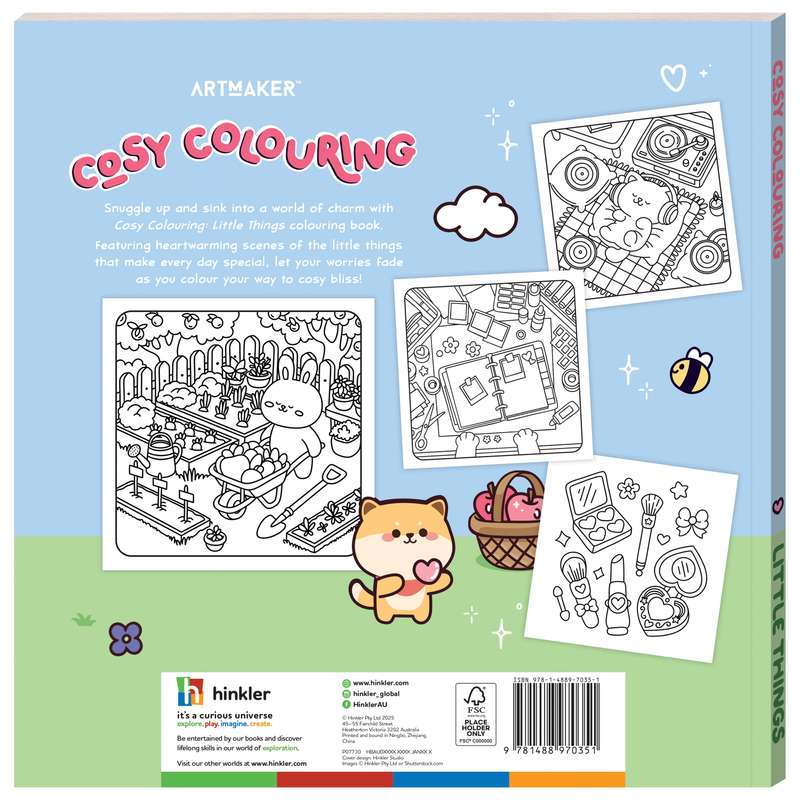 Cosy Colouring: Little Things