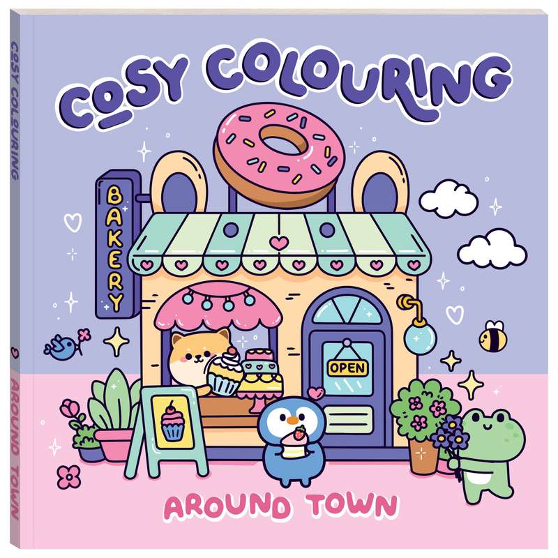 Cosy Colouring: Around the Town