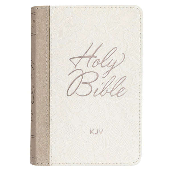 KJV Holy White Mini Bible Pocket Book