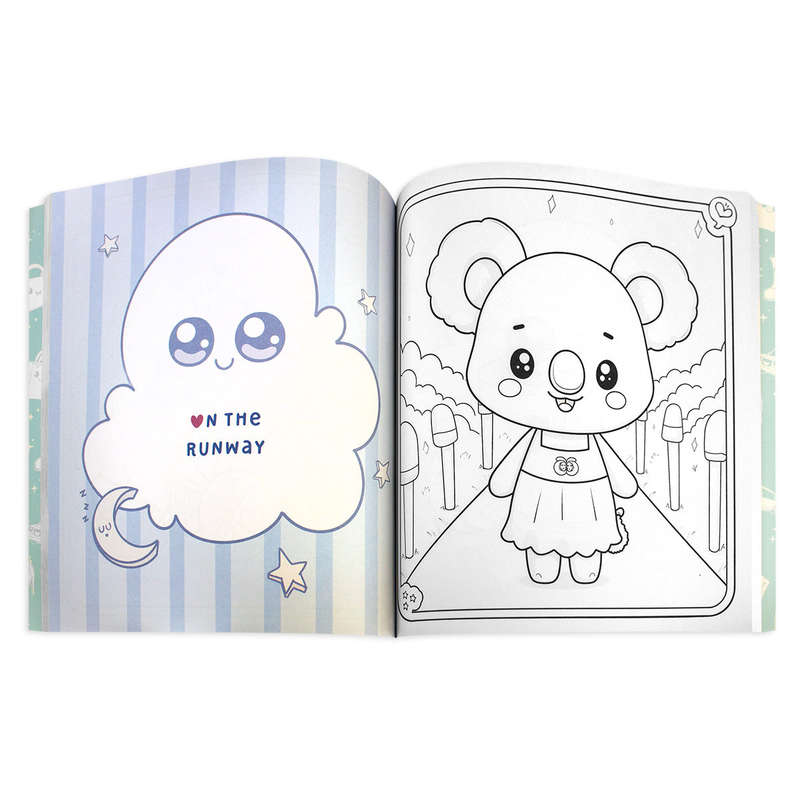 Snuggly Vibes: Lush Life Coloring Book