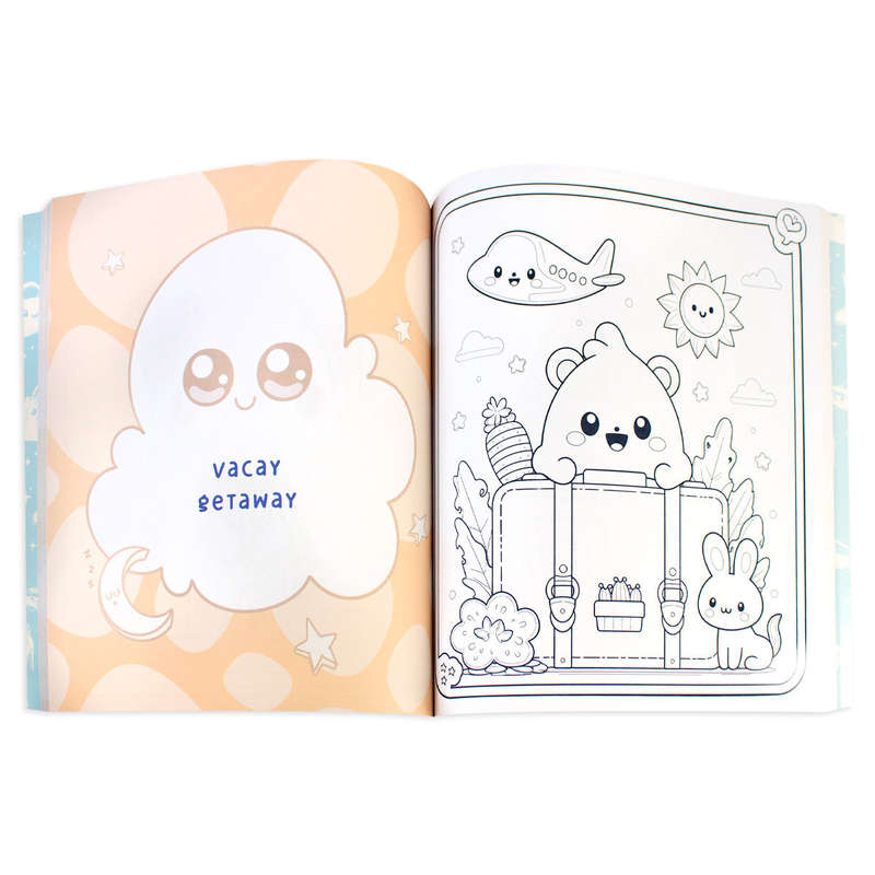 Snuggly Vibes: Lush Life Coloring Book