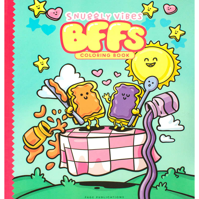 Snuggly Vibes BFFs Coloring Book