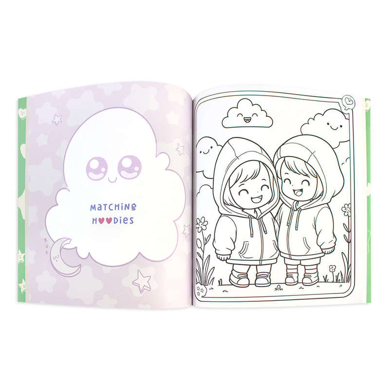 Snuggly Vibes BFFs Coloring Book