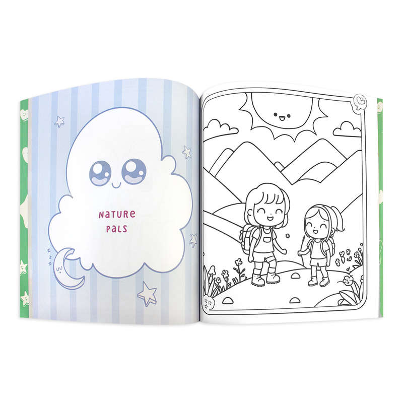Snuggly Vibes BFFs Coloring Book