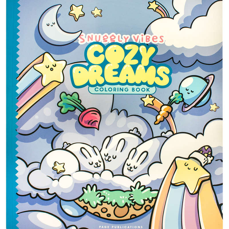 Snuggly Vibes: Cozy Dreams Coloring Book