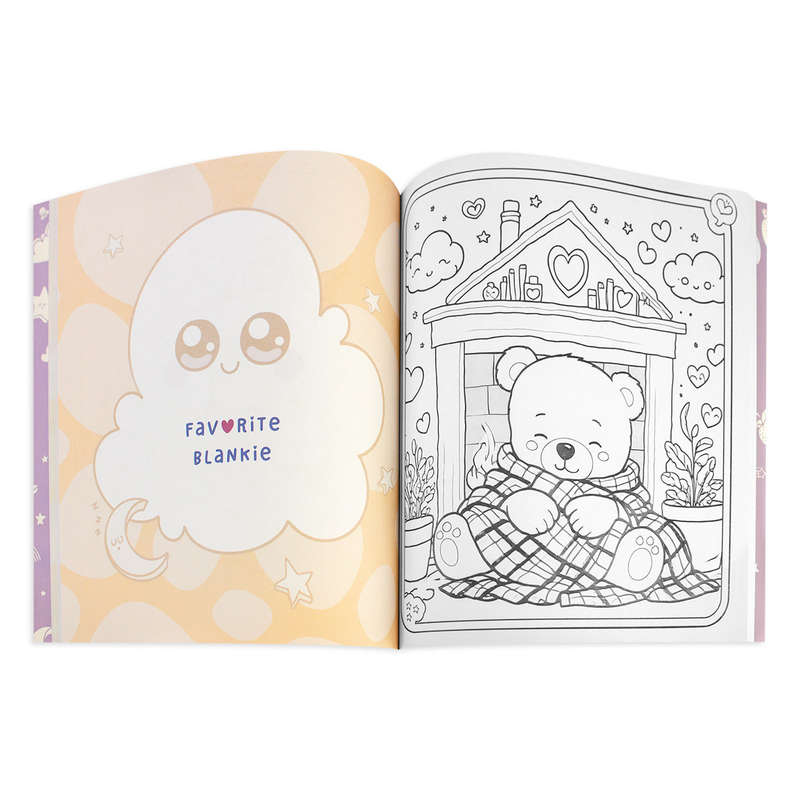 Snuggly Vibes: Cozy Dreams Coloring Book