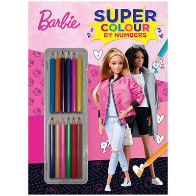 Barbie Super Colour by Numbers