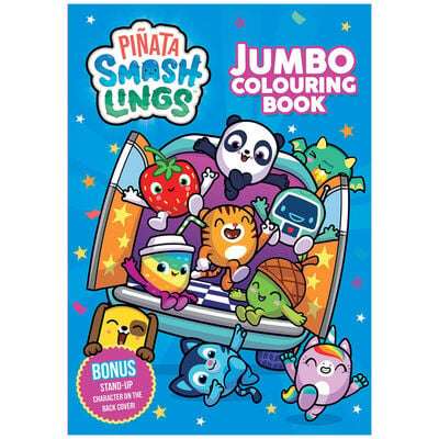 Piñata Smashlings Jumbo Colouring Book