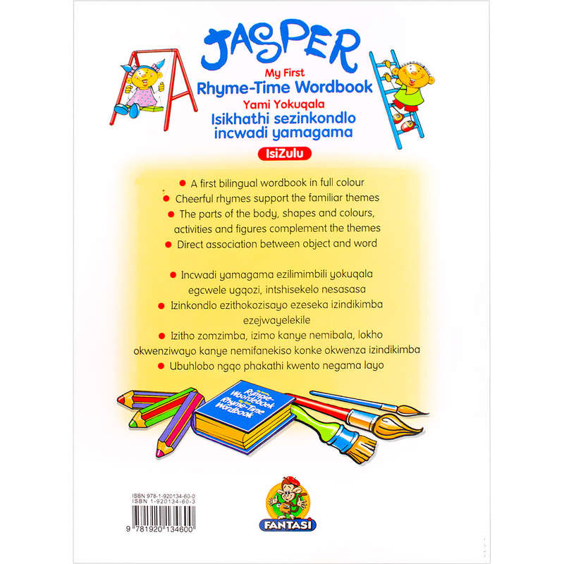 Jasper's Rhyme-Time Wordbook