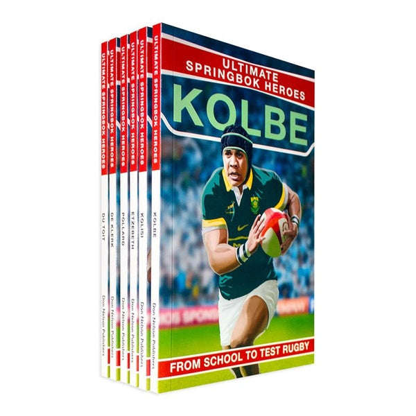 Ultimate Springbok Heroes 6 Book Collection