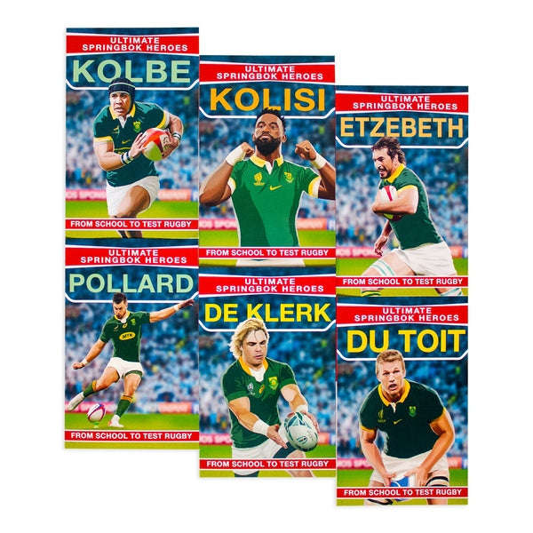 Ultimate Springbok Heroes 6 Book Collection