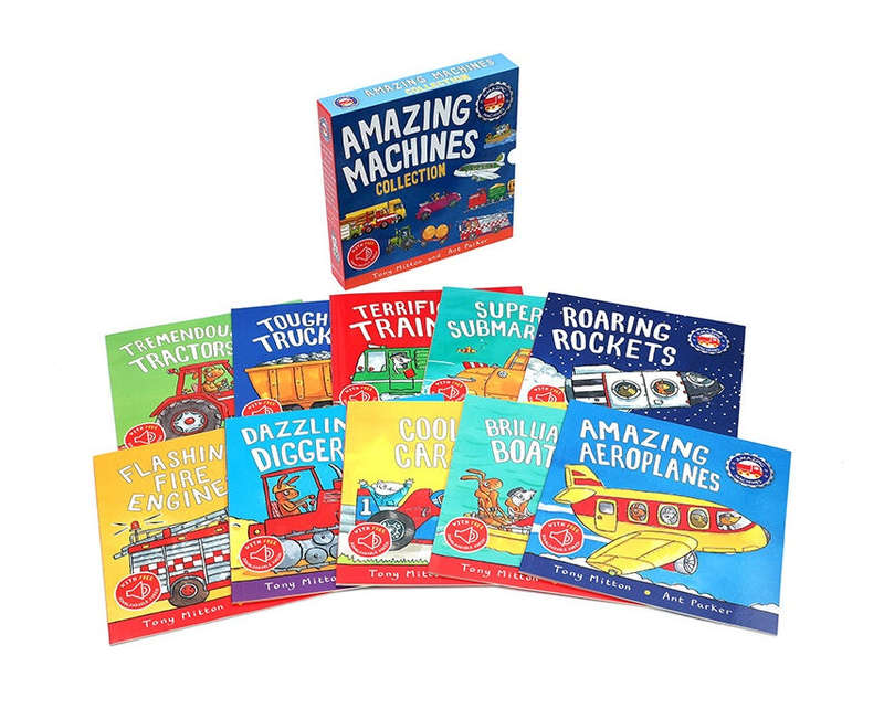 Amazing Machines Collection - 10 Book