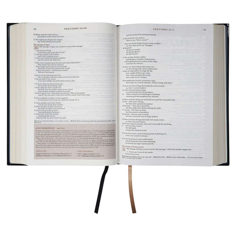 The Spiritual Growth Bible Black
