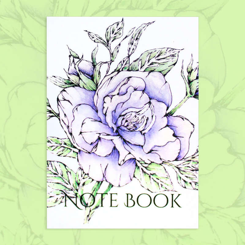 Notebook A7 Bella Rose