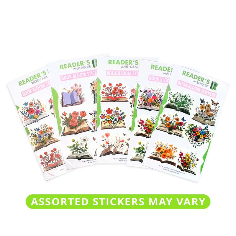 Book Bloom Stickers