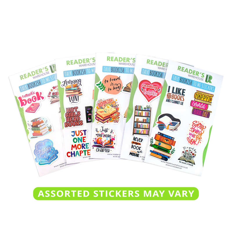 Talk Bookish To Me Stickers