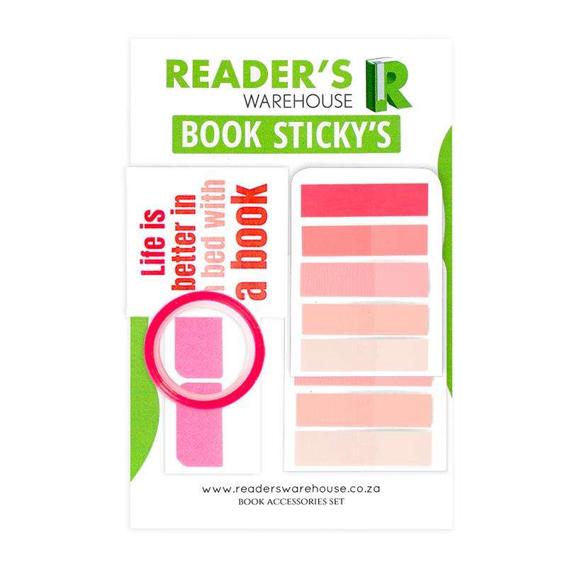 Book Sticky's Pink Accessories