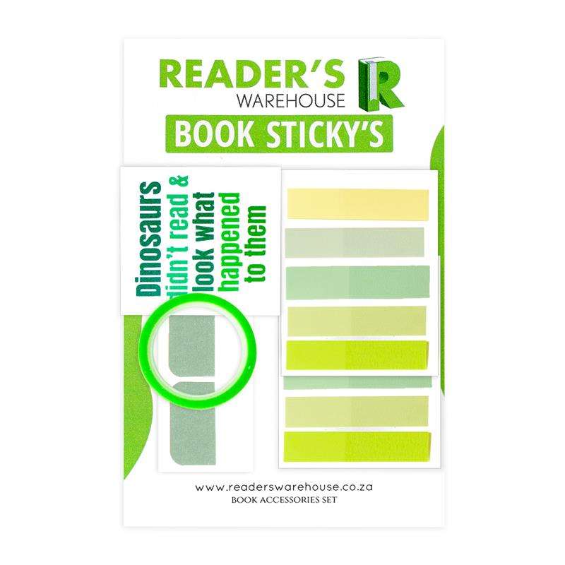 Book Sticky's Green Accessories