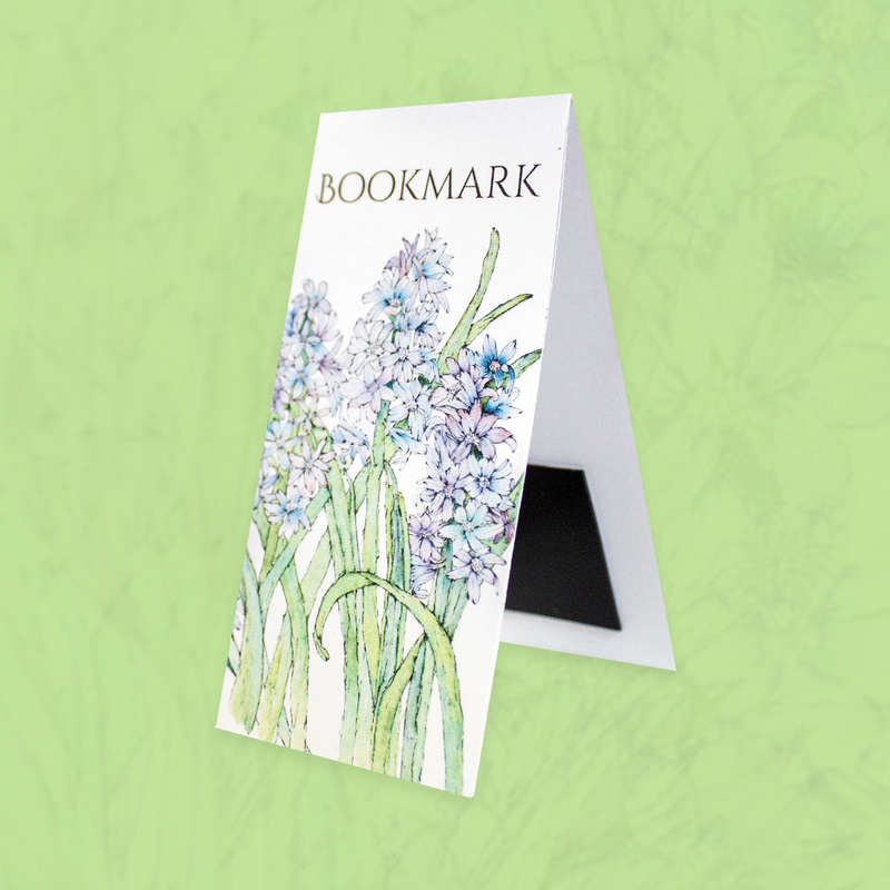 Hyacinth Long Magnetic Bookmark