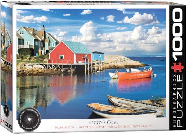 Peggy's Cove Nova Scotia 1000 Piece Puzzle
