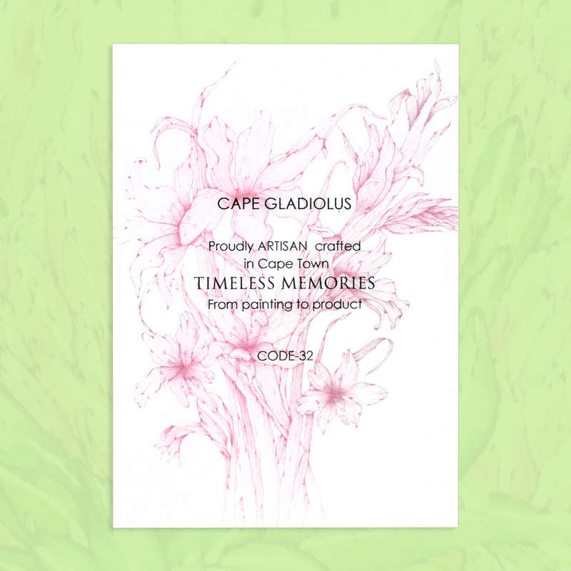 Cape Gladiolus A7 Notebook