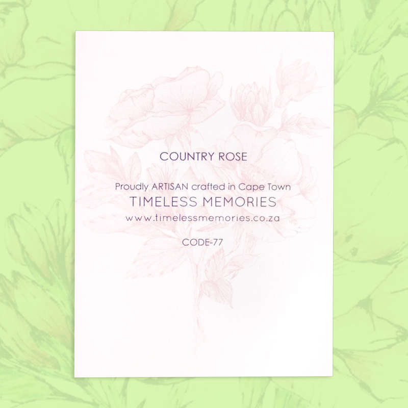 Notebook A7 Country Rose