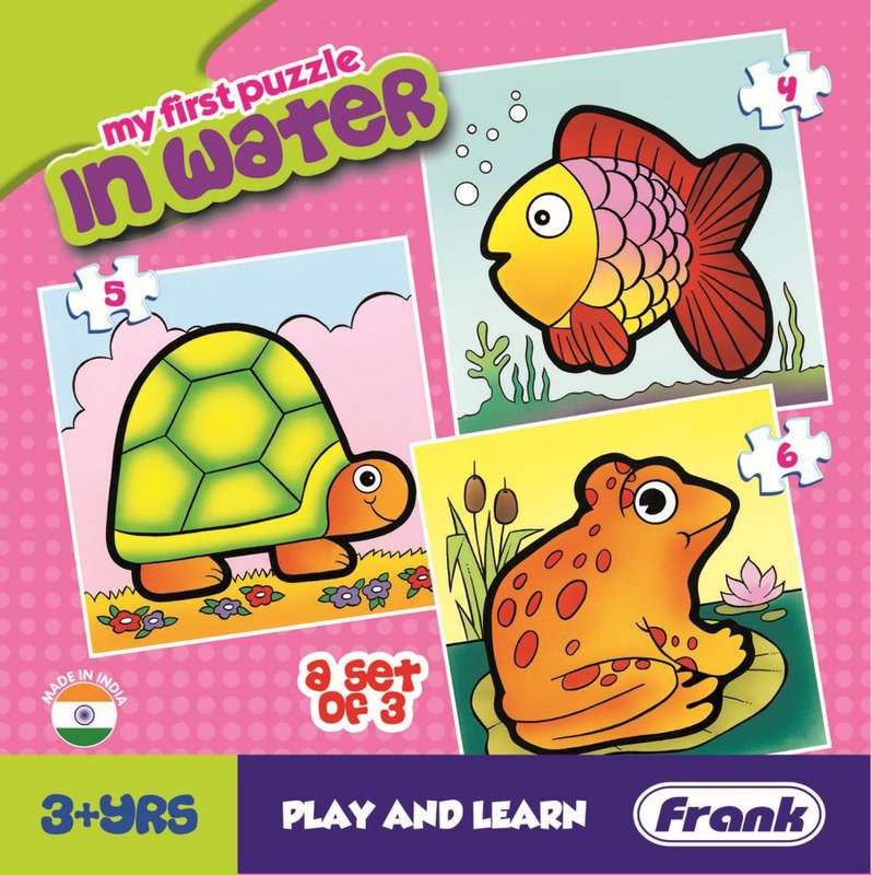 My First Puzzle - In Water - 3 In 1 Boxset