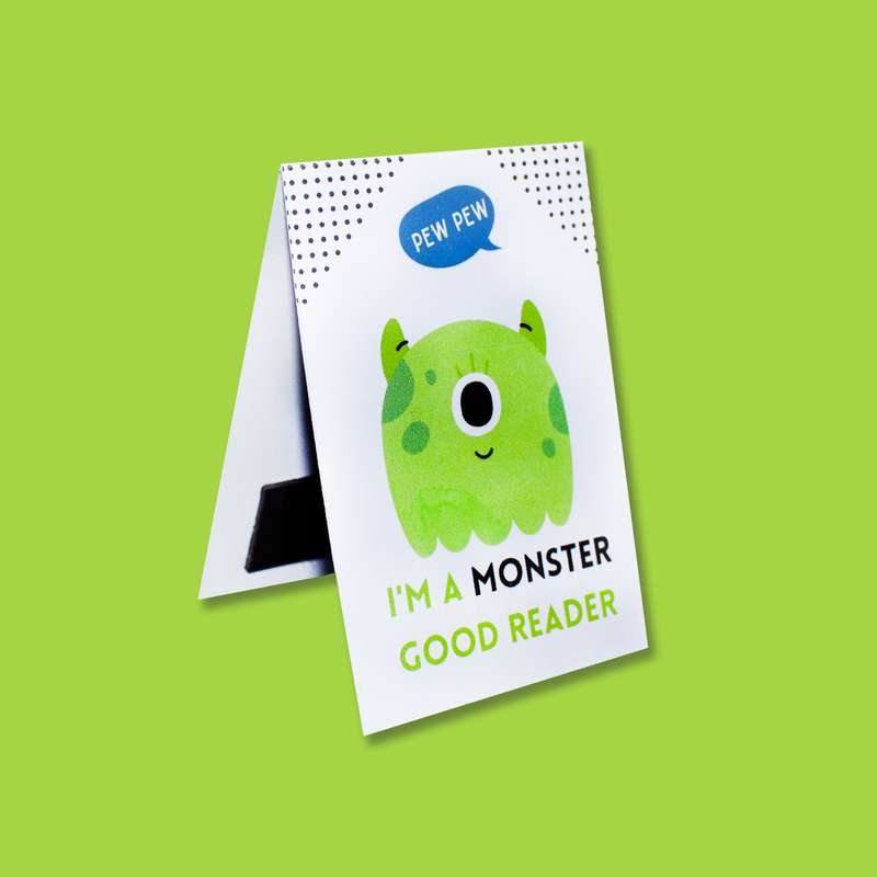 I'm a Monster Good Reader Magnetic Bookmark