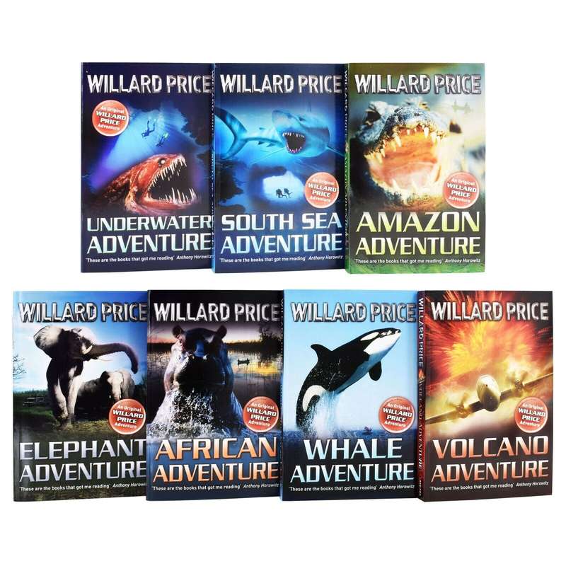 Willard Price Adventure Series 7 Book Pack