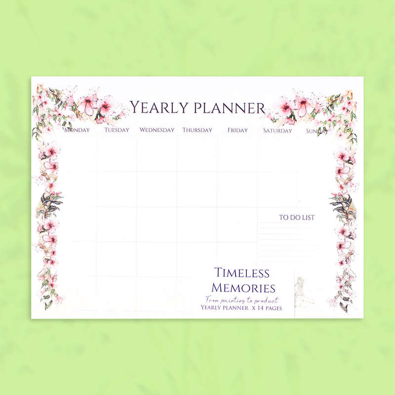 Year Desk Planner: St Johns Creeper