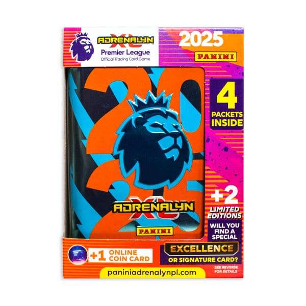 Adrenalyn Premier League Pocket Tin 2025 (Blue)