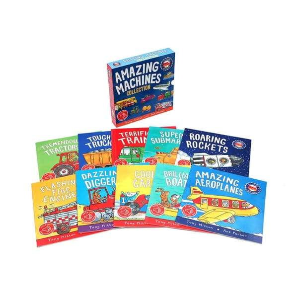 Amazing Machines Collection - 10 Book
