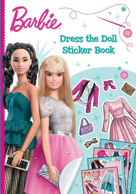Barbie: Dress The Doll Sticker Book