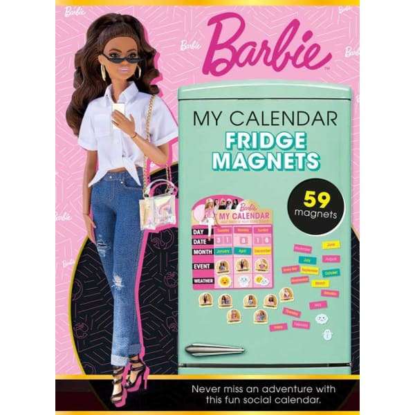 Barbie: My Calendar Fridge Magnets