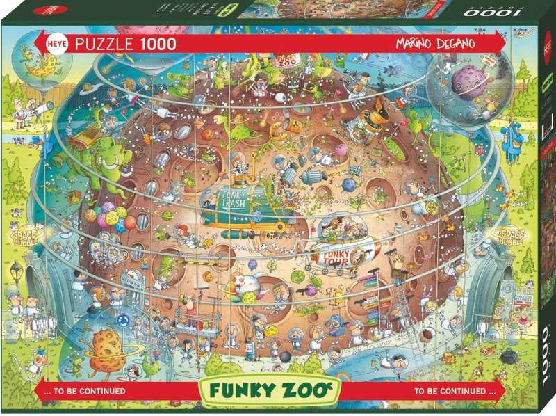 Cosmic Habitat - 1000 Piece Puzzle