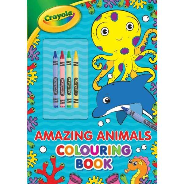 Crayola: Amazing Animals Colouring Book