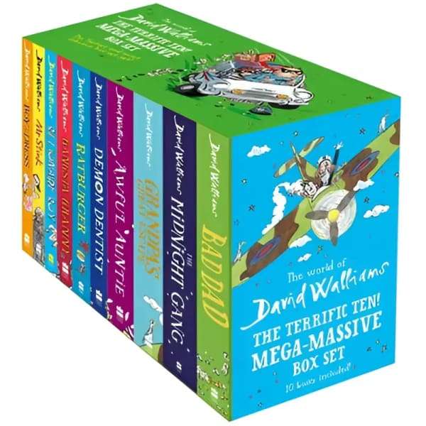 David Walliams Terrific Ten Mega Massive Boxset