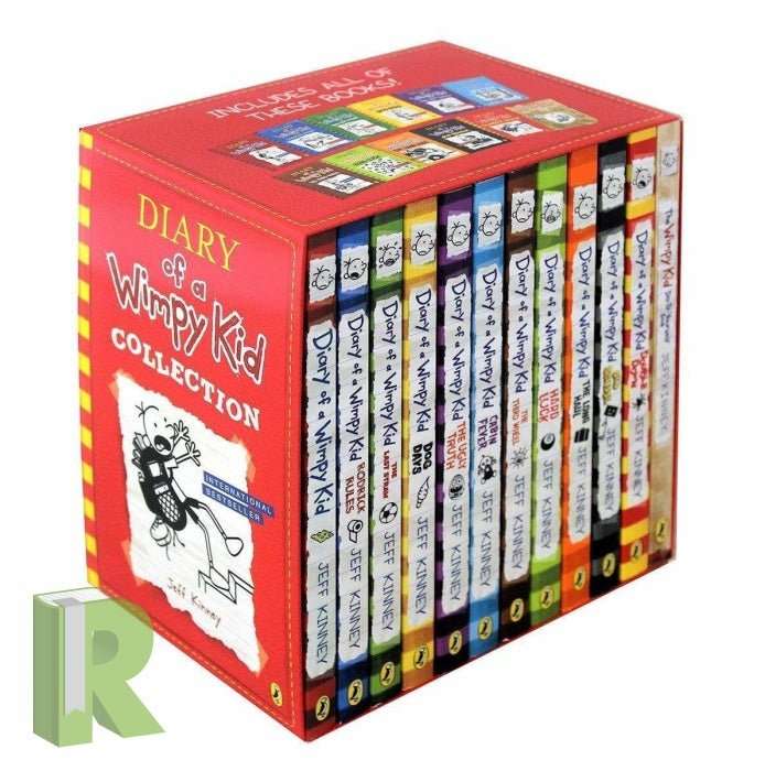 Diary Of A Wimpy Kid 12 Book Box Set