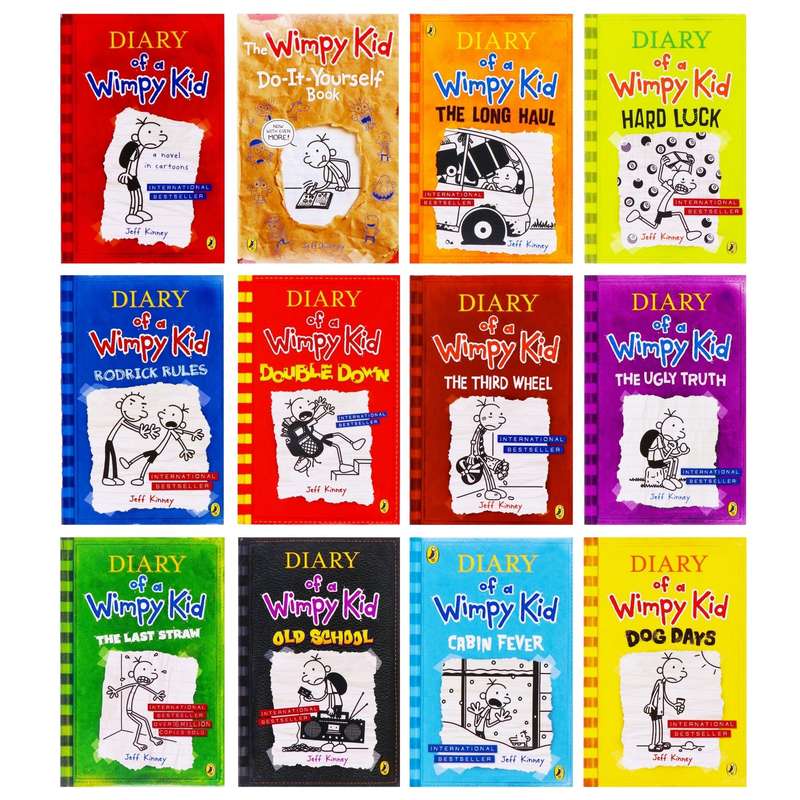 Diary Of A Wimpy Kid 12 Book Box Set