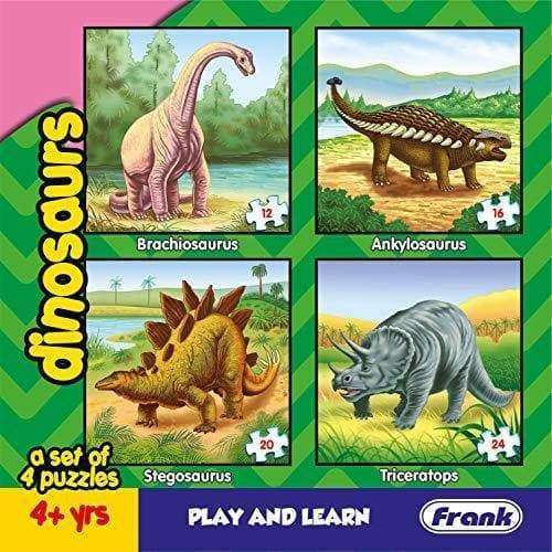 Dinosaurs 4 In 1 Puzzle