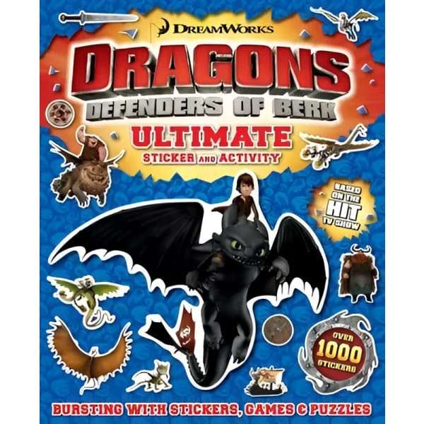 Dragons Ultimate Sticker And Activity Book