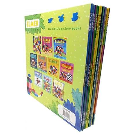 Elmer Stories 10 Book Pack