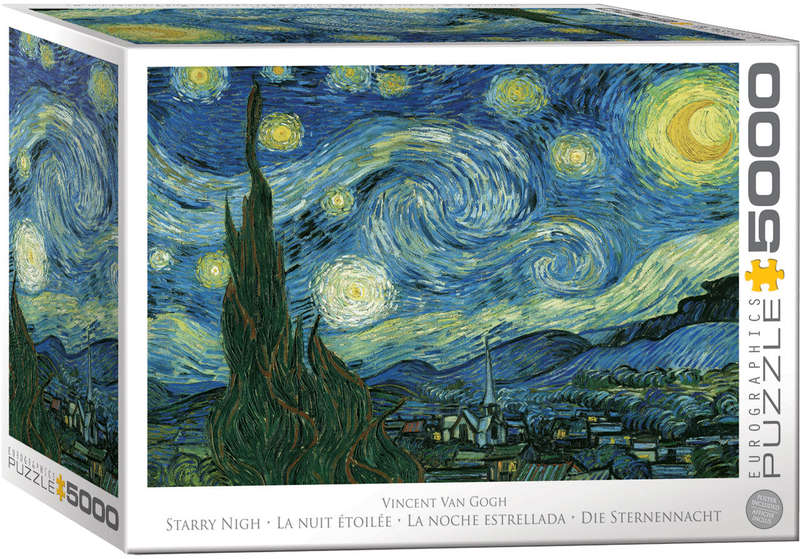 The Starry Night 5000 Piece Puzzle Box