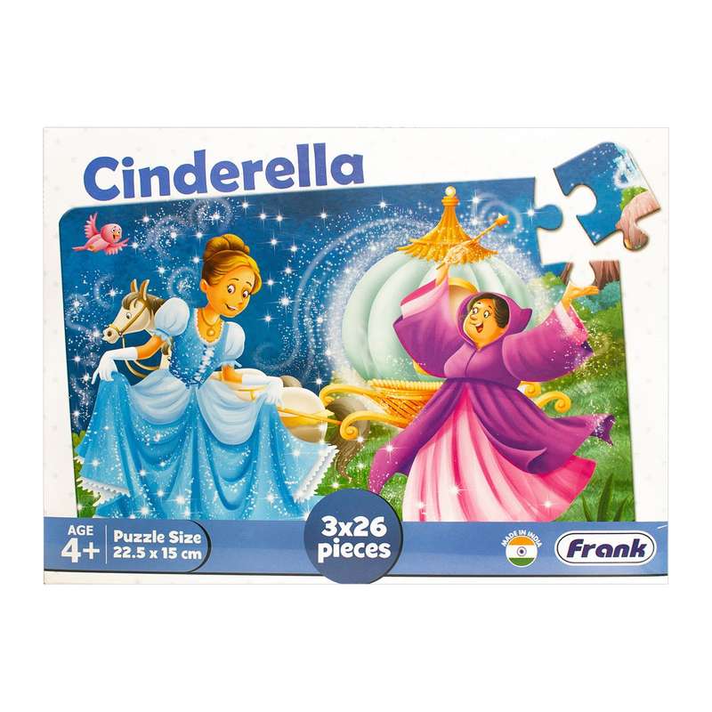 Fairytale Cinderella 3x26 Piece Puzzle
