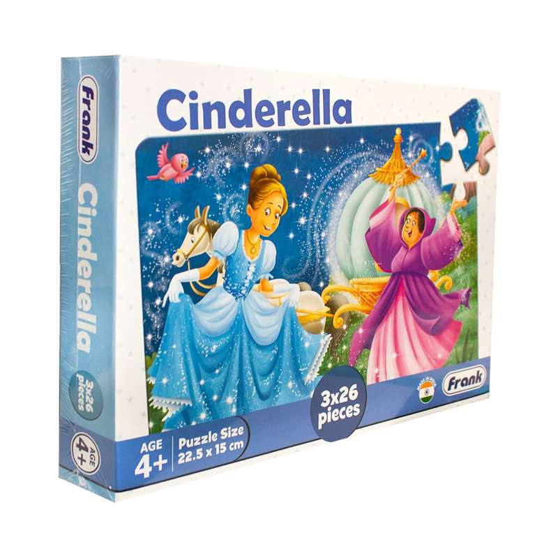 Fairytale Cinderella 3x26 Piece Puzzle