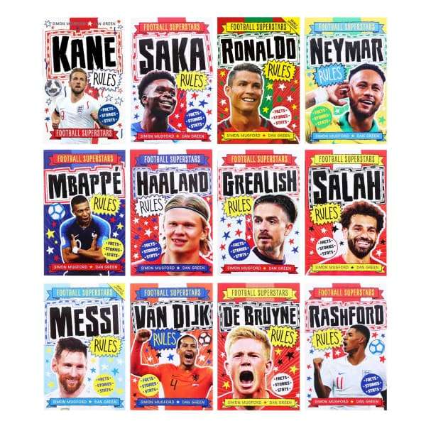 Football Superstars 12 Book Pack