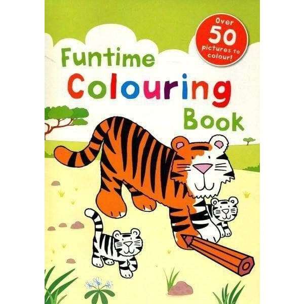 Funtime Colouring Book: Tiger