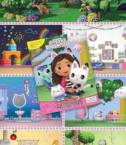 Gabby's Dollhouse My Busy Books